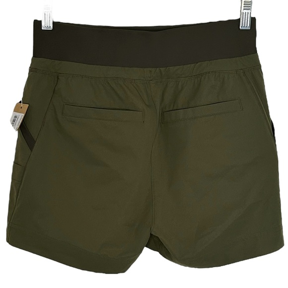 Title Nine Ultralight Olive Green Hike Shorts Women’s Size Small Outdoor Casual - Picture 2 of 10